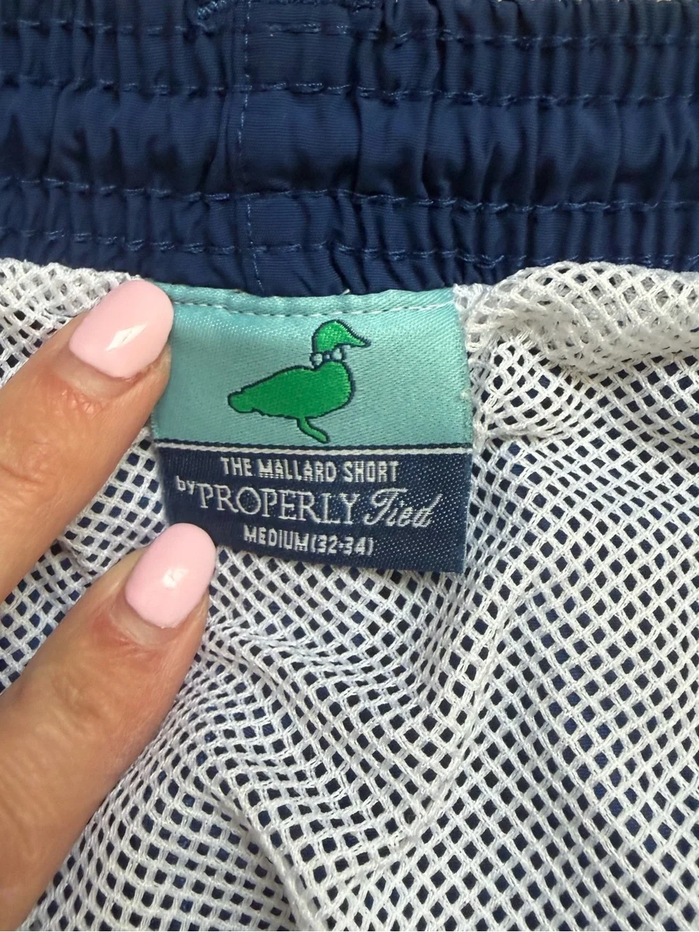 Men’s Properly Tied Mallard Shorts sz M
